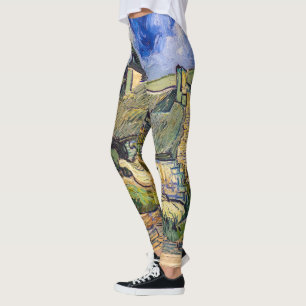Vincent Van Gogh - Hütten in Cordeville Leggings