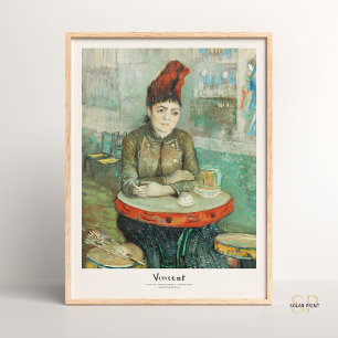 Vincent van Gogh Im Café Agostina Segatori Poster