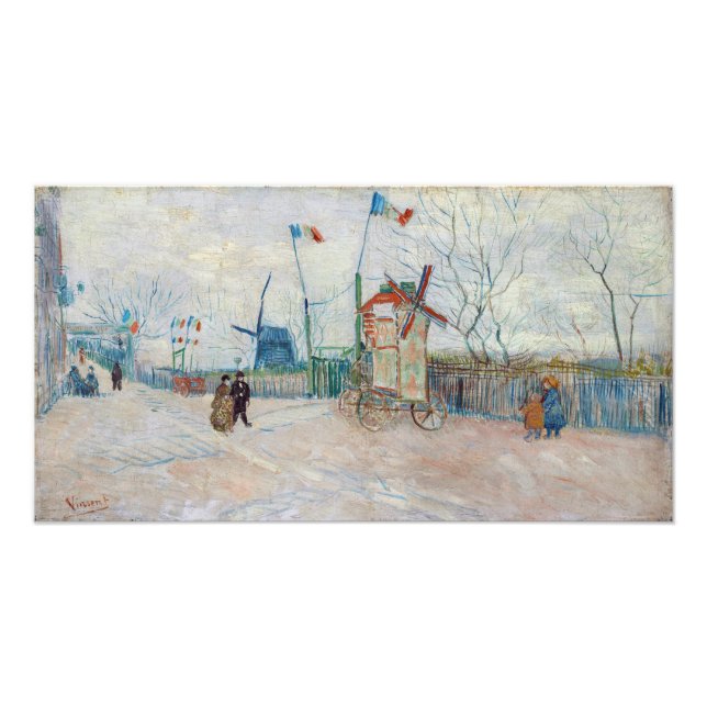 Vincent van Gogh - Impasse des Deux Freres Fotodruck (Vorne)