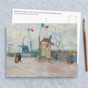 Vincent van Gogh - Impasse des Deux Freres Postkarte