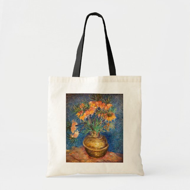 Vincent van Gogh - Imperial Fritillaries Tote Bag Tragetasche (Vorne)