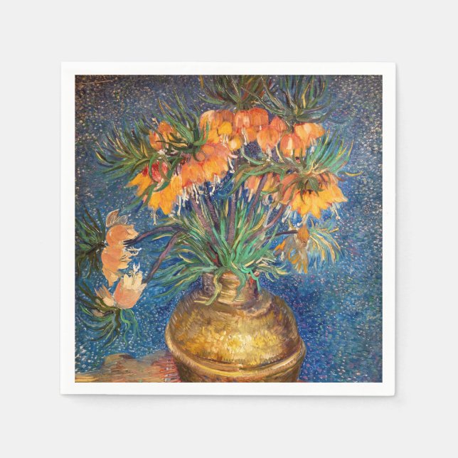 Vincent van Gogh - Imperiale Fritillaries Serviette (Vorderseite)