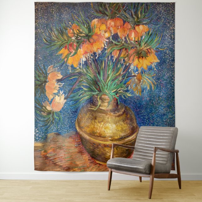 Vincent van Gogh - Imperiale Fritillaries Wandteppich (Beispiel)