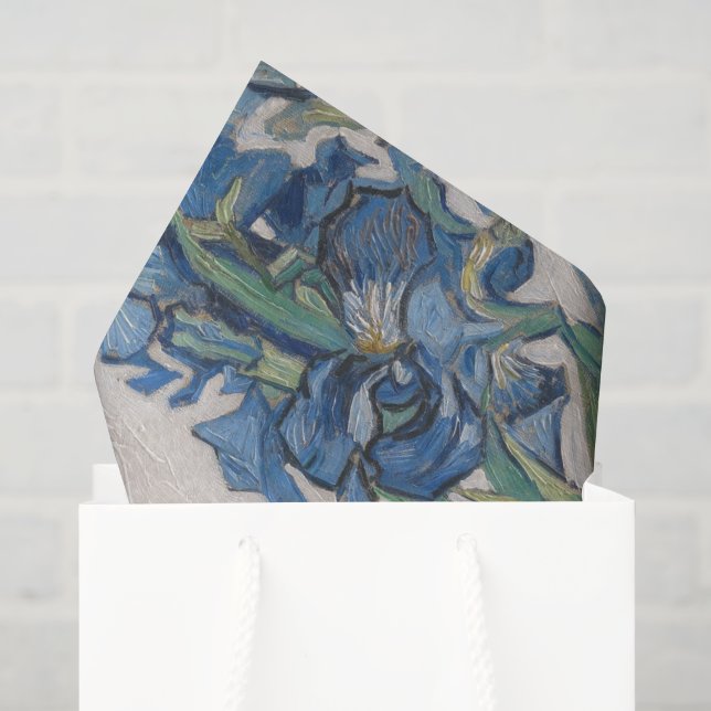 Vincent Van Gogh Impressionism Flower Painting Seidenpapier (Geschenktüte)