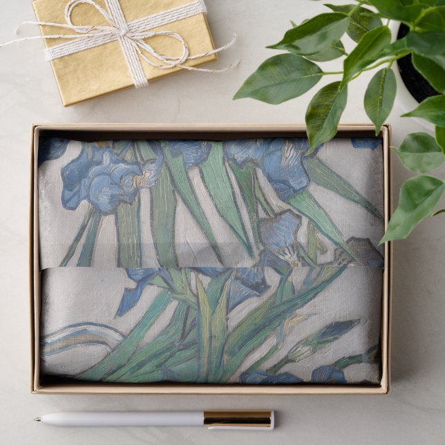 Vincent Van Gogh Impressionism Flower Painting Seidenpapier (Geschenk)