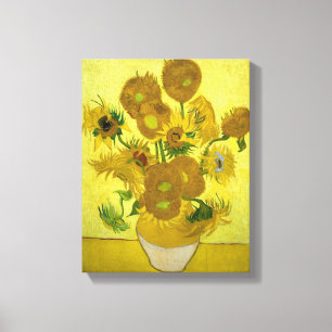 Vincent van gogh impressionist Sonnenblume Kunst Leinwanddruck