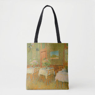 Vincent van Gogh - Innenraum eines Restaurants Tasche