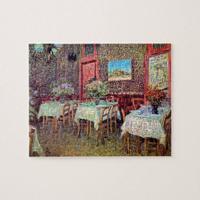 Vincent Van Gogh - Inneres eines Restaurants (Horizontal)