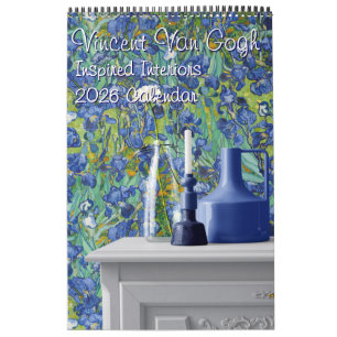 Vincent Van Gogh Inspirierte Innenräume 2026 Kalender