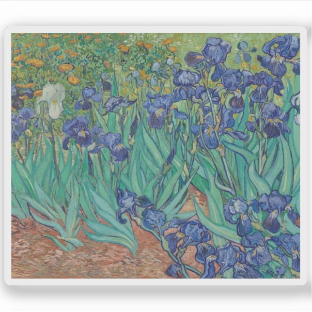 Vincent van Gogh - Ire Aufkleber (Vorderseite)