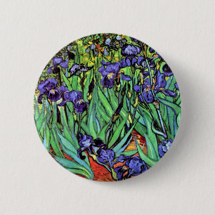 Vincent Van Gogh - Ire - Blume Lover Fine Art Button