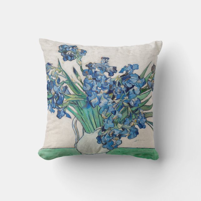 Vincent Van Gogh. Ire. Blumenimpressionismus Kissen (Vorderseite)