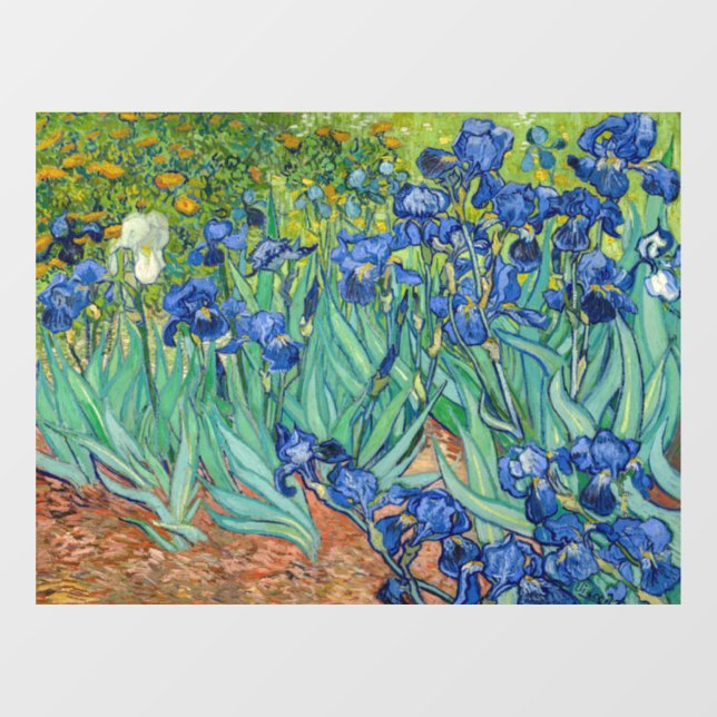 Vincent Van Gogh - Ire Fensteraufkleber (Blatt)