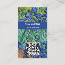 Vincent Van Gogh - Ire - QR-Code Visitenkarte