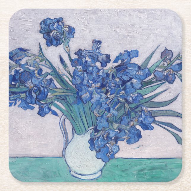 Vincent Van Gogh. Ire Rechteckiger Pappuntersetzer (Vorderseite)