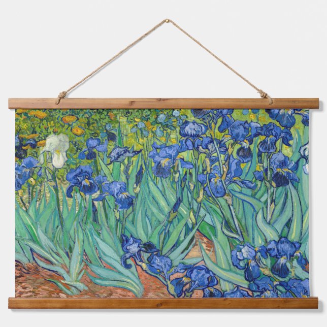 Vincent Van Gogh - Ire Wandteppich Mit Holzrahmen (Vorne)