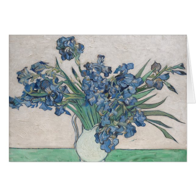 Vincent Van Gogh| Irises, 1890 (Devant horizontal)