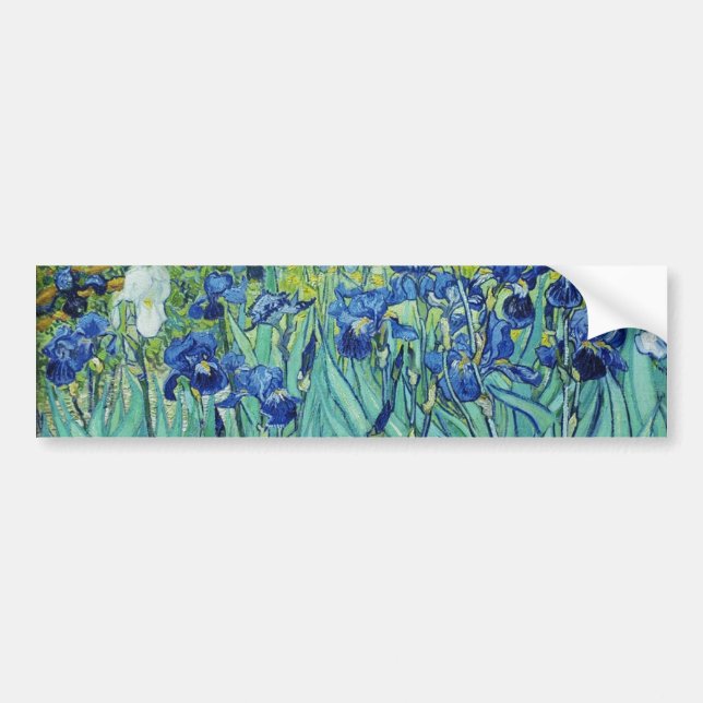 Vincent van Gogh Irises Autoaufkleber (Vorne)