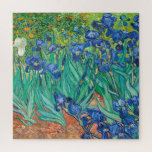 Vincent Van Gogh Irises Floral Vintage Fine Art<br><div class="desc">Vincent Van Gogh Irises Floral Vintage Fine Art Jigsaw Puzzle.</div>