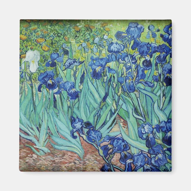 Vincent van Gogh Irises Magnet (Vorne)
