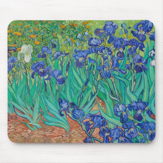 VINCENT VAN GOGH "IRISES" MAUSPAD (Vorne)