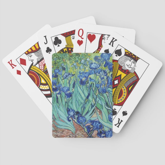 Vincent van Gogh Irises Spielkarten (Rückseite)
