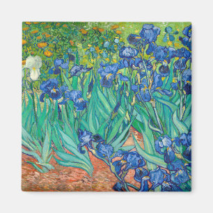 Vincent Van Gogh Irises Vintag Fine Art Magnet