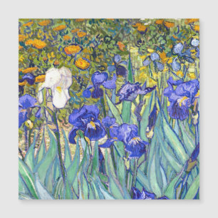 Vincent Van Gogh Irises Vintag Fine Art Magnetkarte