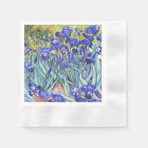 Vincent Van Gogh Irises Vintag Fine Art Serviette