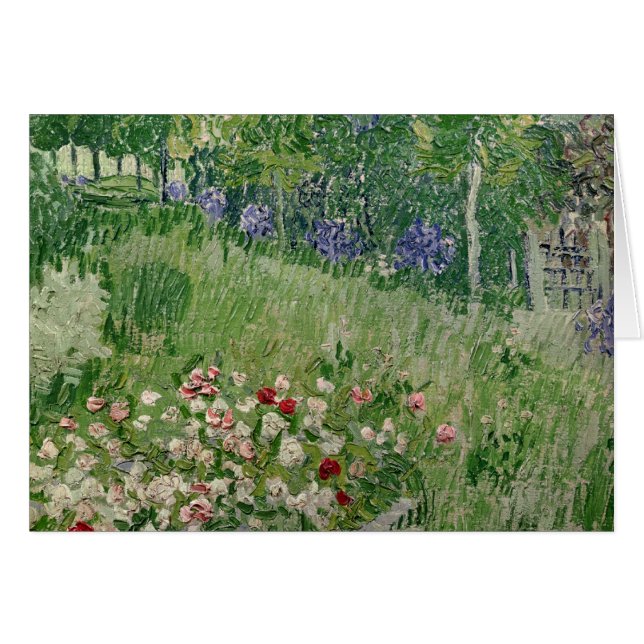 Vincent van Gogh jardin de | Daubigny, 1890 (Devant horizontal)