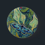 Vincent van Gogh Kaisermoth Button<br><div class="desc">Kaiser Moth gemalt von Vincent van Gogh im Jahre 1889.</div>