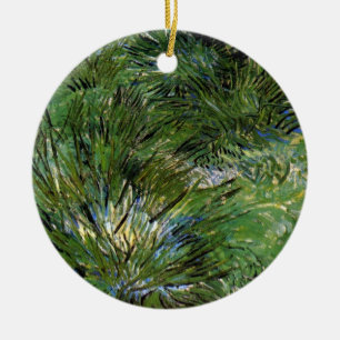 Vincent Van Gogh - Klumps von Grass Fine Art Keramikornament