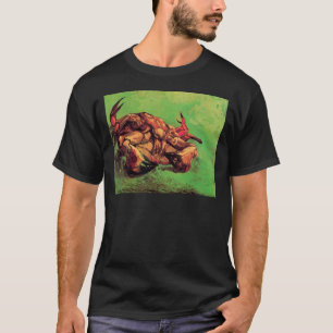 Vincent Van Gogh - Krebs auf dem Rücken Fine Art T-Shirt