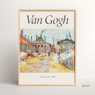 Vincent van Gogh Kunstdruckerei Vintag Poster