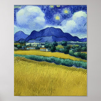 Vincent van Gogh Kunstreproduktion Poster