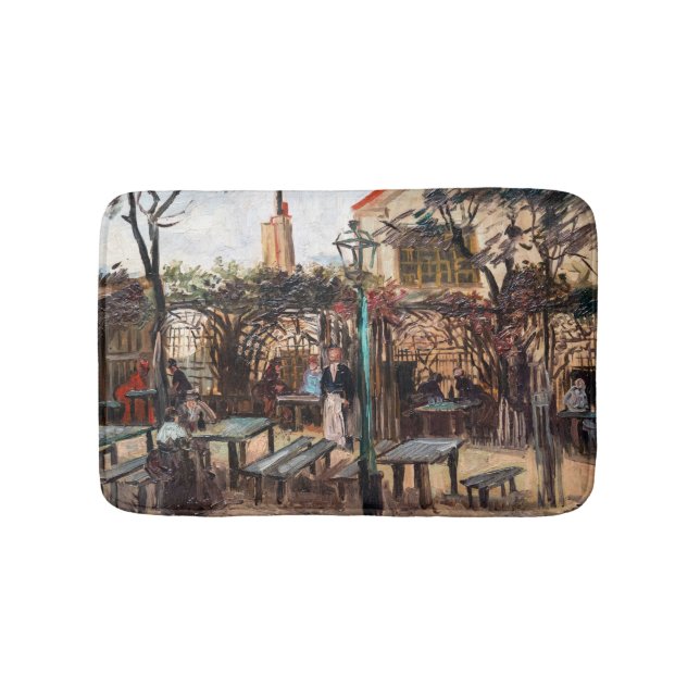 Vincent Van Gogh - La Guinguette auf Montmartre Badematte (Vorderseite)
