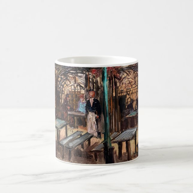 Vincent Van Gogh - La Guinguette auf Montmartre Kaffeetasse (Mittel)