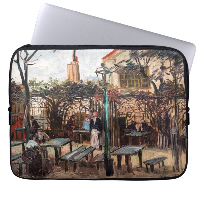 Vincent Van Gogh - La Guinguette auf Montmartre Laptopschutzhülle (Vorderseite)