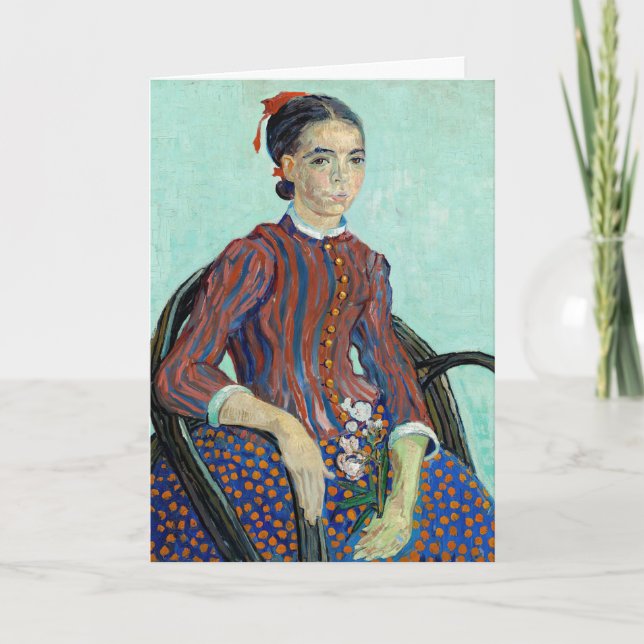 Vincent van Gogh - La Mousme Karte (Vorderseite)