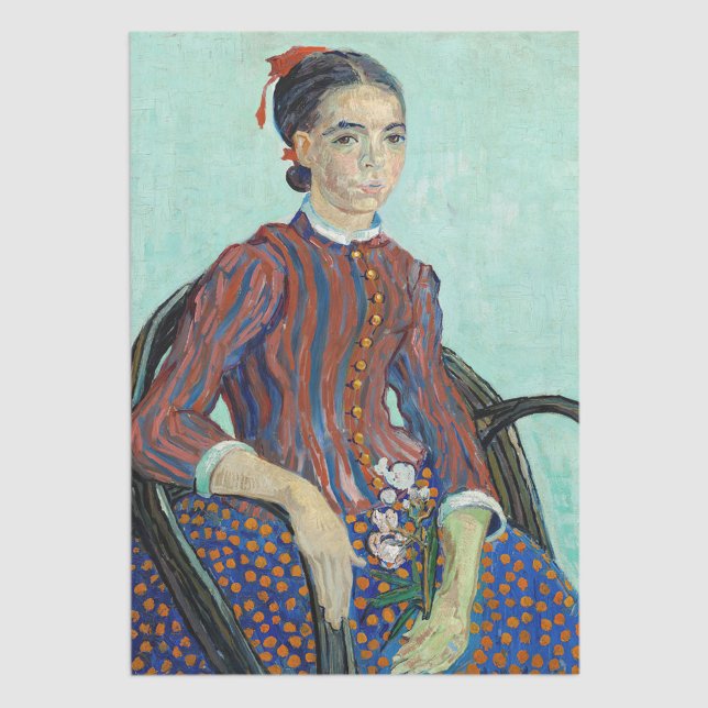 Vincent van Gogh - La Mousme Seidenpapier (Von Creator hochgeladen)