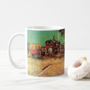 Vincent van Gogh - Lager von Zigeunern mit Wagen Kaffeetasse