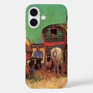 Vincent van Gogh - Lager von Zigeunern mit Wagen title_seo2