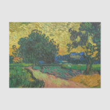 Vincent van Gogh - Landschaft bei Twilight