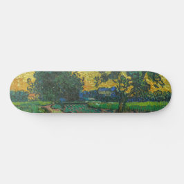 Vincent van Gogh - Landschaft bei Twilight Skateboard