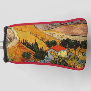 Vincent van Gogh - Landschaft, Haus und Pflüger Golf Headcover
