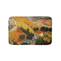 Vincent van Gogh - Landschaft, Haus und Plowman