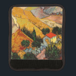 Vincent van Gogh - Landschaft, Haus und Plowman Gepräckgriffwickel<br><div class="desc">Landschaft mit Haus und Plowman / Tal mit Plowman Seen von oben - Vincent van Gogh,  1889</div>
