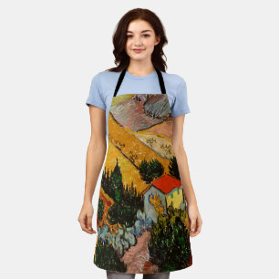 Vincent van Gogh - Landschaft, Haus und Plowman Schürze