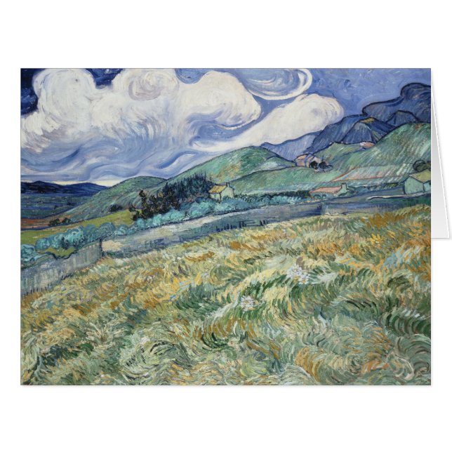 Vincent Van Gogh, Landschaft von Saint-Remy (Vorderseite (Horizontal))