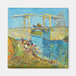 Vincent van Gogh - Langlois Bridge bei Arles #1 Magnet
